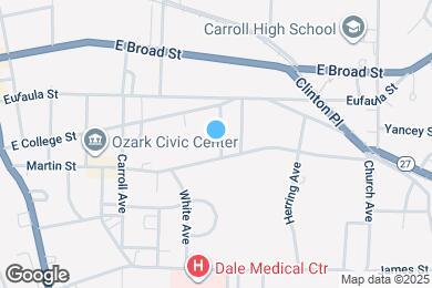 Map image of the property - 186 Washington Ave
