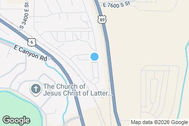 Map image of the property - 1545 S 3740 E