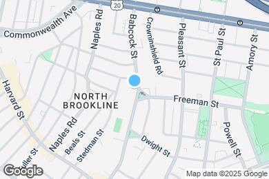 Map image of the property - 142 Babcock St