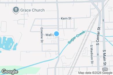 Map image of the property - 1201 Wall St