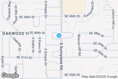Map image of the property - 4220 SE 49th Ter