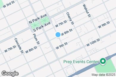 Map image of the property - 701 W 8th St