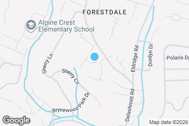 Map image of the property - 1851 Dana Ln