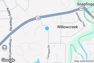 Map image of the property - 3405 Tarragon Dr