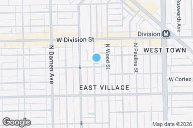 Map image of the property - 1111 N Honore St