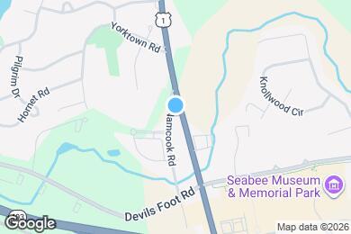 Map image of the property - 6899 Post Rd