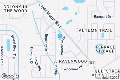 Map image of the property - 38 Woodlake Dr