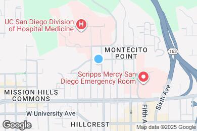 Map image of the property - 4124 1st Ave