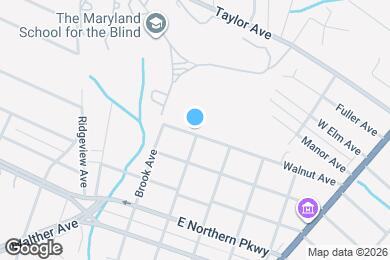 Map image of the property - 3814 Walnut Ave