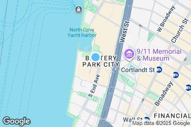 Map image of the property - 395 S End Ave