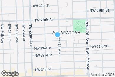 Map image of the property - 2412 NW 19th Ave