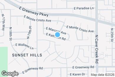 Map image of the property - 2201 E Kathleen Rd