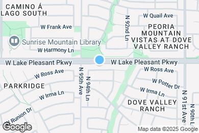 Map image of the property - 9450 W Ross Ave