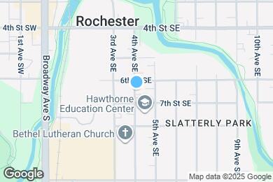 Map image of the property - 621 4th Ave SE