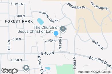 Map image of the property - 1177 E 500 N
