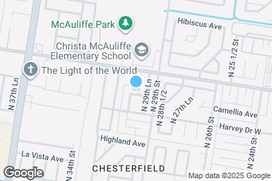 Map image of the property - 2916 Camellia Ave