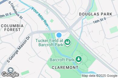 Map image of the property - 1529 S George Mason Dr