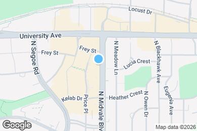 Map image of the property - 602 N Midvale Blvd