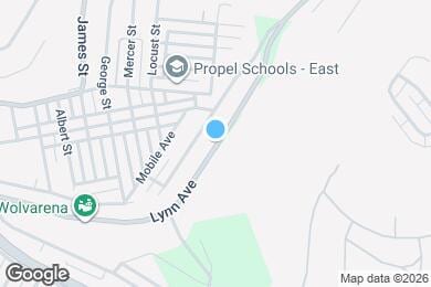 Map image of the property - 1623 Lynn Ave