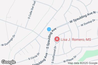 Map image of the property - 133 S Spaulding Ave