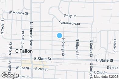 Map image of the property - 312 E Adams St