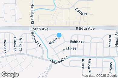 Map image of the property - 20528 March Dr