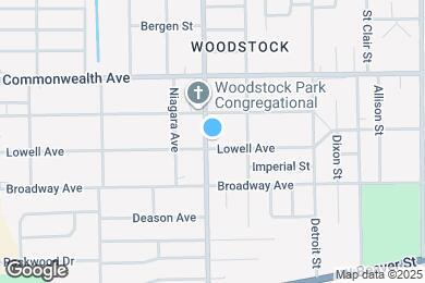 Map image of the property - 873 Melson Ave