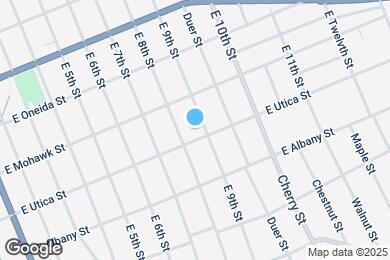 Map image of the property - 244 E 9th St
