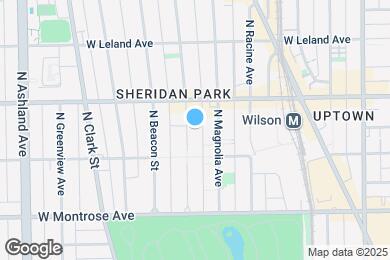 Map image of the property - 4527 N Malden St