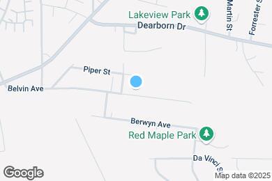 Map image of the property - 821 Belvin Ave