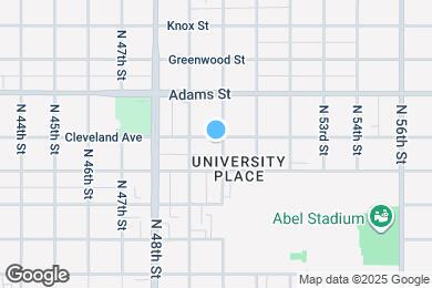 Map image of the property - 2837 N 50th St