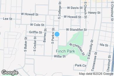 Map image of the property - 702 S College St