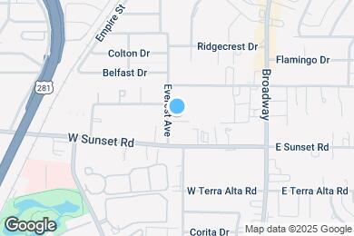 Map image of the property - Vista at Everest