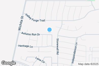 Map image of the property - 3125 Autumn Run Dr