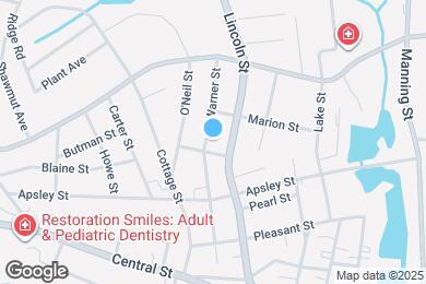 Map image of the property - 61 Warner St