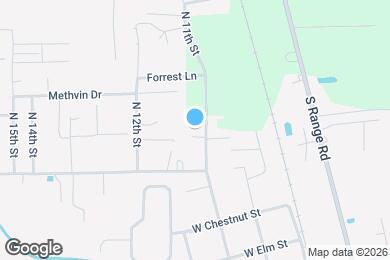 Map image of the property - 180 N 11th St