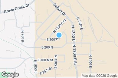 Map image of the property - 364 N 800 E St