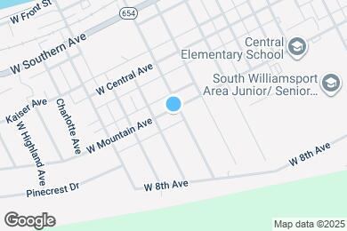 Map image of the property - 1103 W Mountain Ave