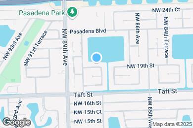 Map image of the property - 8721 NW 19th St