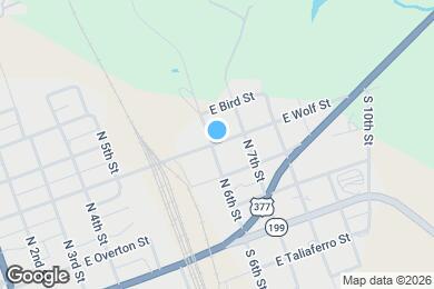 Map image of the property - 605 E Wolf St