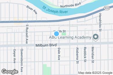 Map image of the property - 521 Dale Ave