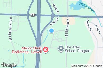 Map image of the property - Pure Lowell Apartments