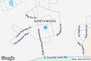 Map image of the property - 1305 Key W Ct