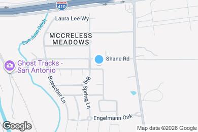 Map image of the property - 3215 Pedernales Dr