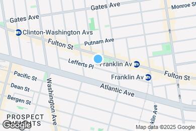 Map image of the property - 83 Lefferts Pl