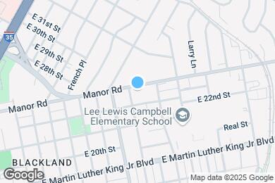 Map image of the property - 2401 Manor Rd