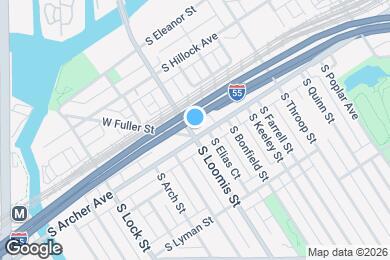 Map image of the property - 2896 S Archer Ave