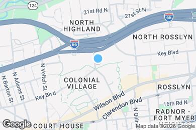 Map image of the property - 1901 N Rhodes Street