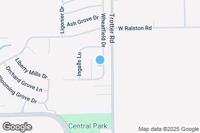 Map image of the property - 8636 Wheatfield Dr