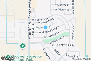 Map image of the property - 15342 W Morning Glory St